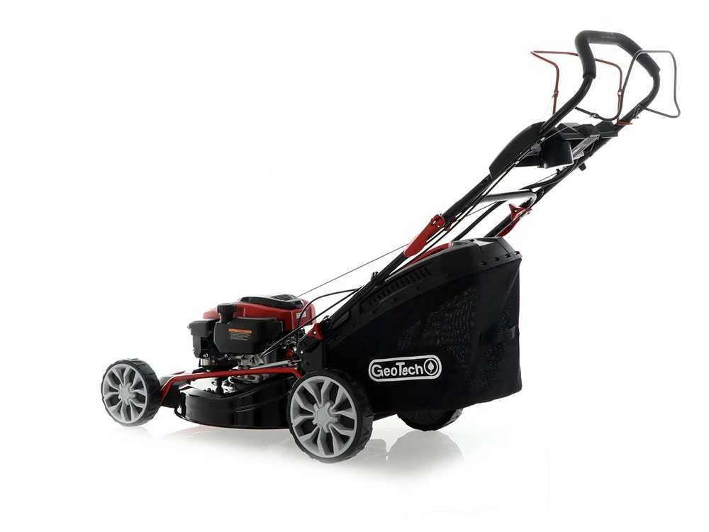Tondeuse Thermique Tractée Avec GeoTech S51-170 BMSGW ES - 4 En 1 - Lame De 51 Cm - Démarrage électrique – Image 7