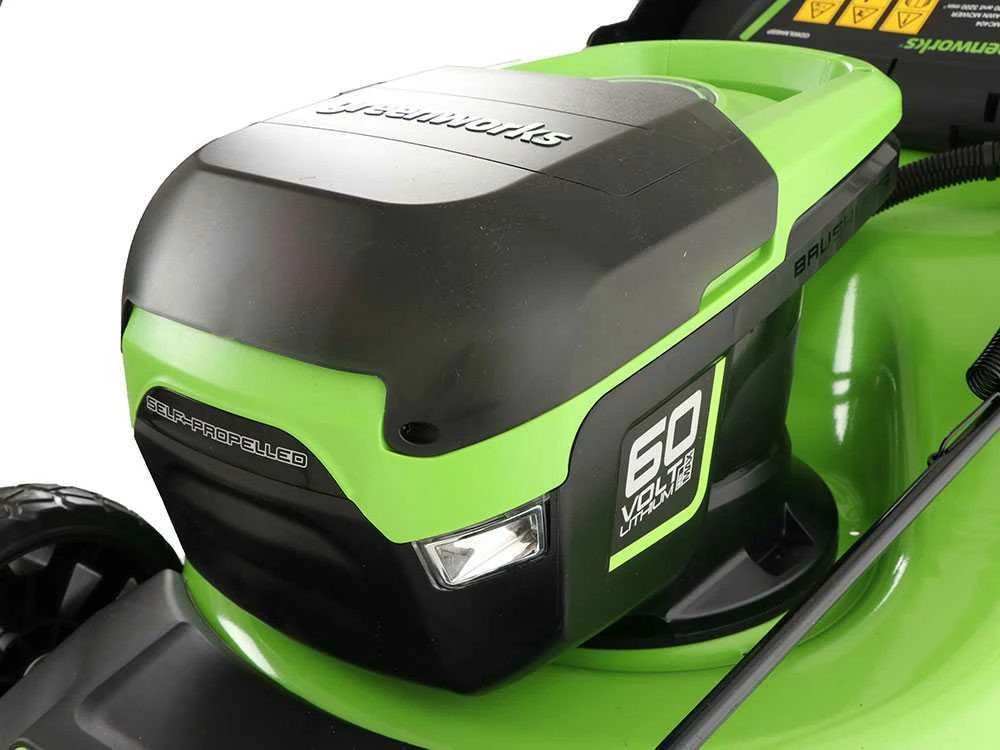 Tondeuse Tractée à Batterie Greenworks GD60LM46SP - 60V/4Ah - 4en1 – Image 19
