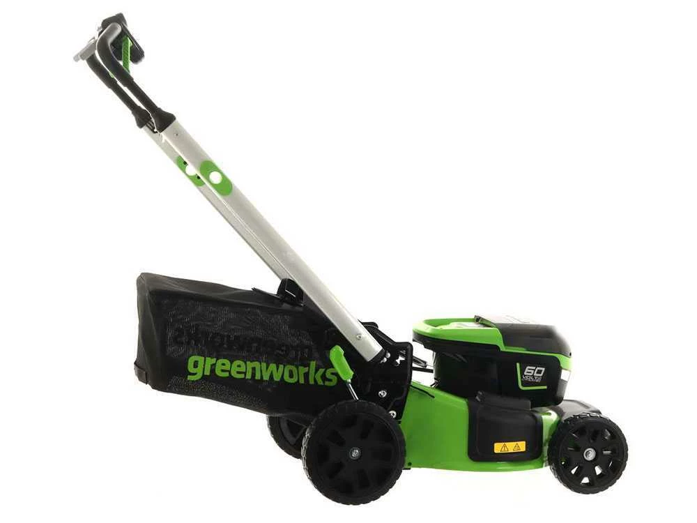 Tondeuse Tractée à Batterie Greenworks GD60LM46SP - 60V/4Ah - 4en1 – Image 2