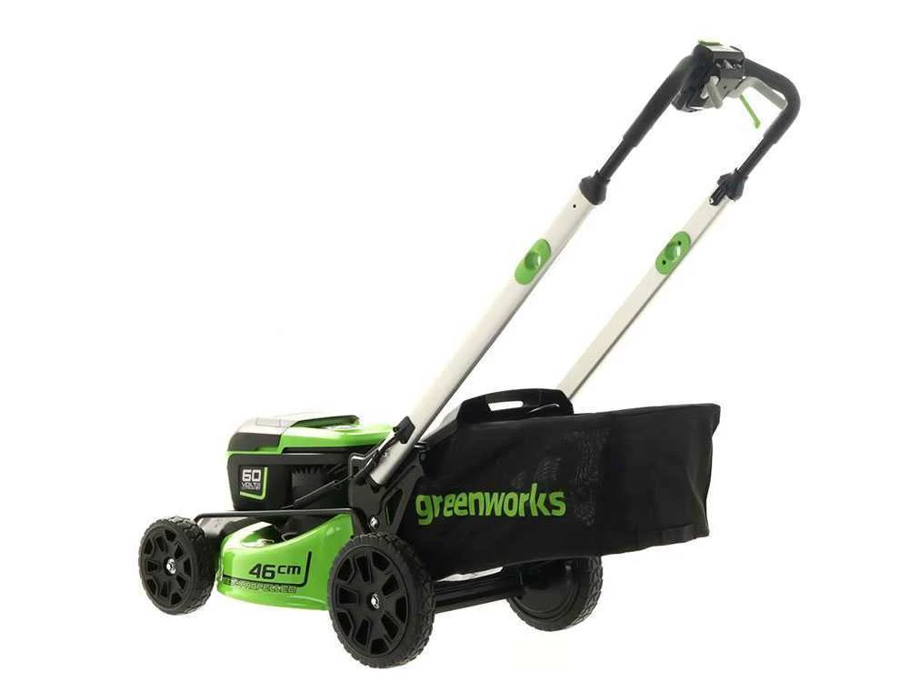 Tondeuse Tractée à Batterie Greenworks GD60LM46SP - 60V/4Ah - 4en1 – Image 7