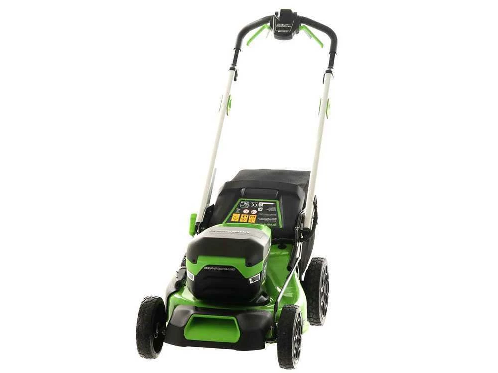Tondeuse Tractée à Batterie Greenworks GD60LM46SP - 60V/4Ah - 4en1 – Image 10