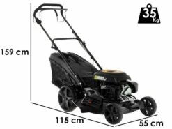 Tondeuse Tractée Rato MR460 EVO - Moteur Thermique McCulloch De 150 Cm3 - 4 En 1