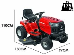 MTD Tracteur Tondeuse Bronco 107T-S Troy Bilt - Transmission Continue CVT - éjection Latérale
