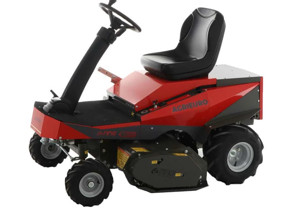 Tracteur Tondeuse électrique CaRINO - Moteur à Batterie 48V/200 Ah - Largeur De Coupe 110 Cm – Image 2