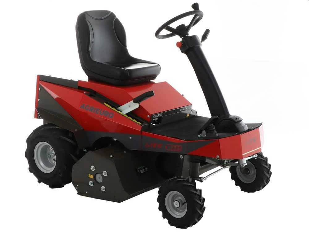 Tracteur Tondeuse électrique CaRINO - Moteur à Batterie 48V/200 Ah - Largeur De Coupe 110 Cm – Image 5