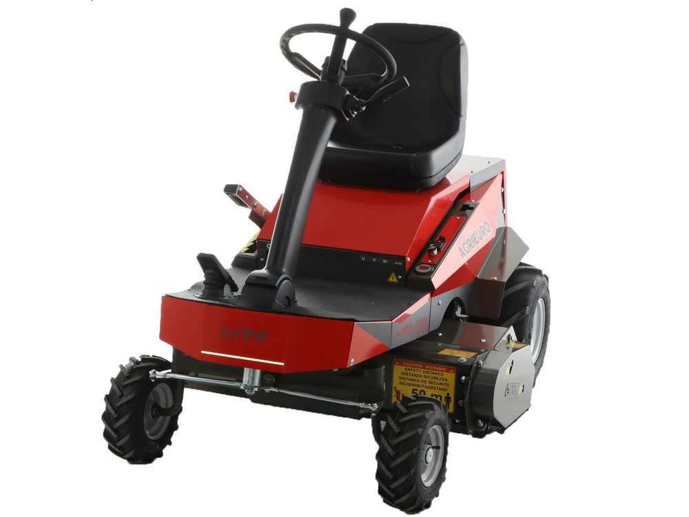 Tracteur Tondeuse électrique CaRINO - Moteur à Batterie 48V/200 Ah - Largeur De Coupe 110 Cm – Image 8