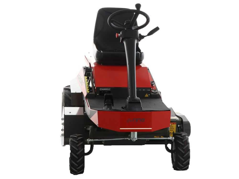 Tracteur Tondeuse électrique CaRINO - Moteur à Batterie 48V/200 Ah - Largeur De Coupe 110 Cm – Image 9