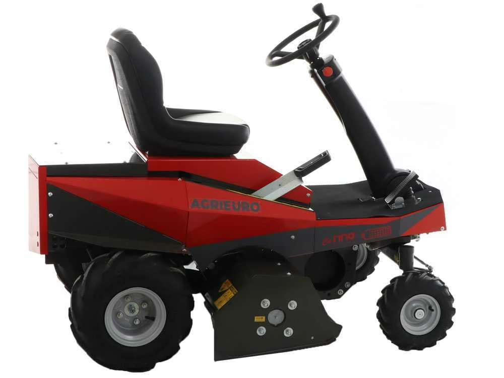 Tracteur Tondeuse électrique CaRINO - Moteur à Batterie 48V/200 Ah - Largeur De Coupe 110 Cm – Image 11