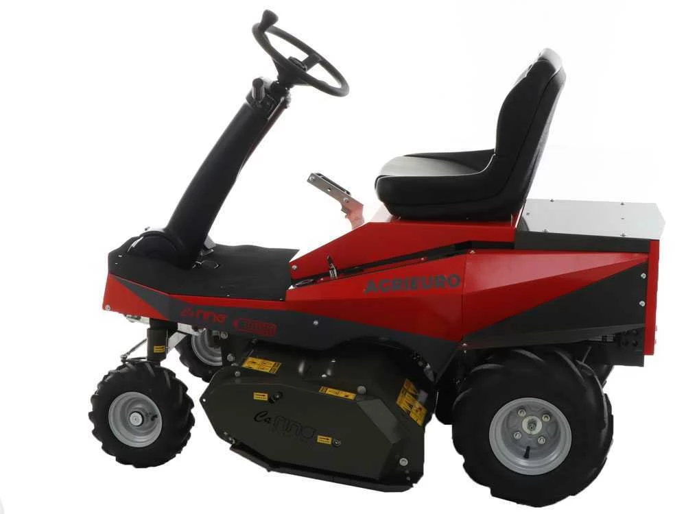 Tracteur Tondeuse électrique CaRINO - Moteur à Batterie 48V/200 Ah - Largeur De Coupe 110 Cm – Image 15