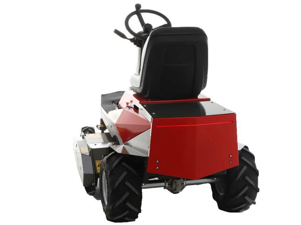 Tracteur Tondeuse électrique CaRINO - Moteur à Batterie 48V/200 Ah - Largeur De Coupe 110 Cm – Image 16