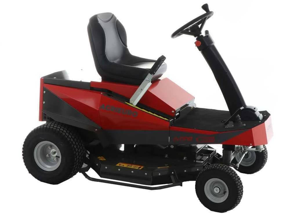 Tracteur Tondeuse électrique CaRINO - Moteur à Batterie 48V/200 Ah - Largeur De Coupe 95 Cm - Roues – Image 2