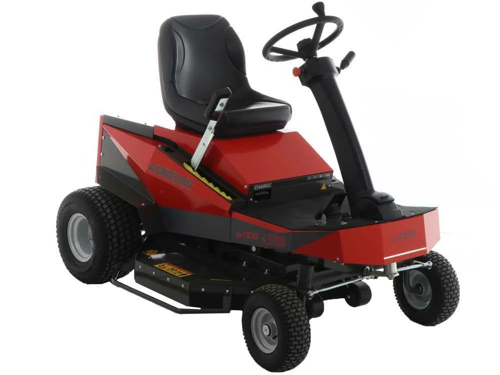 Tracteur Tondeuse électrique CaRINO - Moteur à Batterie 48V/200 Ah - Largeur De Coupe 95 Cm - Roues – Image 5