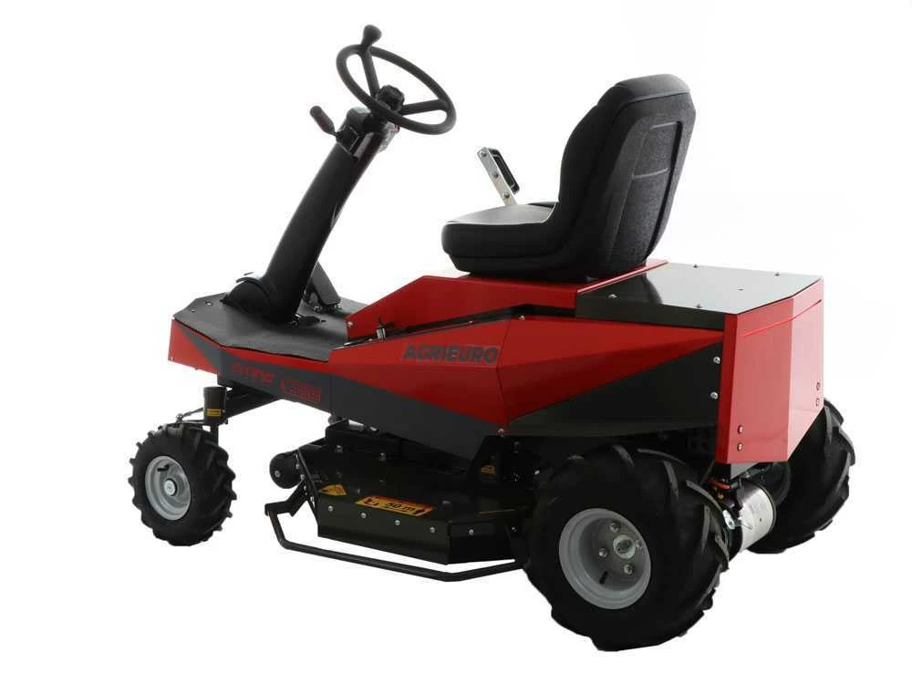 Tracteur Tondeuse électrique CaRINO - Moteur à Batterie 48V/200 Ah - Largeur De Coupe 95 Cm - Roues Tractor – Image 3