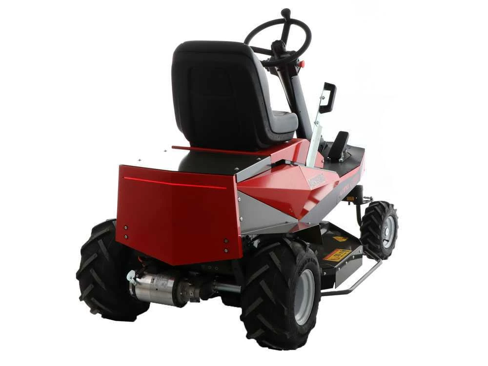 Tracteur Tondeuse électrique CaRINO - Moteur à Batterie 48V/200 Ah - Largeur De Coupe 95 Cm - Roues Tractor – Image 5