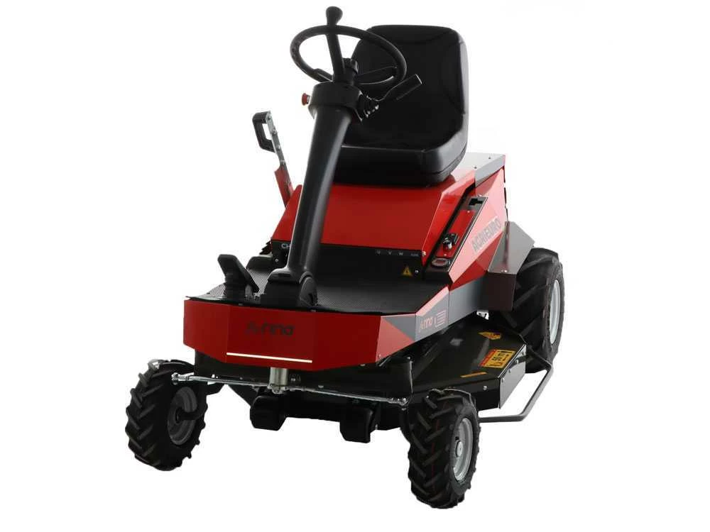 Tracteur Tondeuse électrique CaRINO - Moteur à Batterie 48V/200 Ah - Largeur De Coupe 95 Cm - Roues Tractor – Image 11