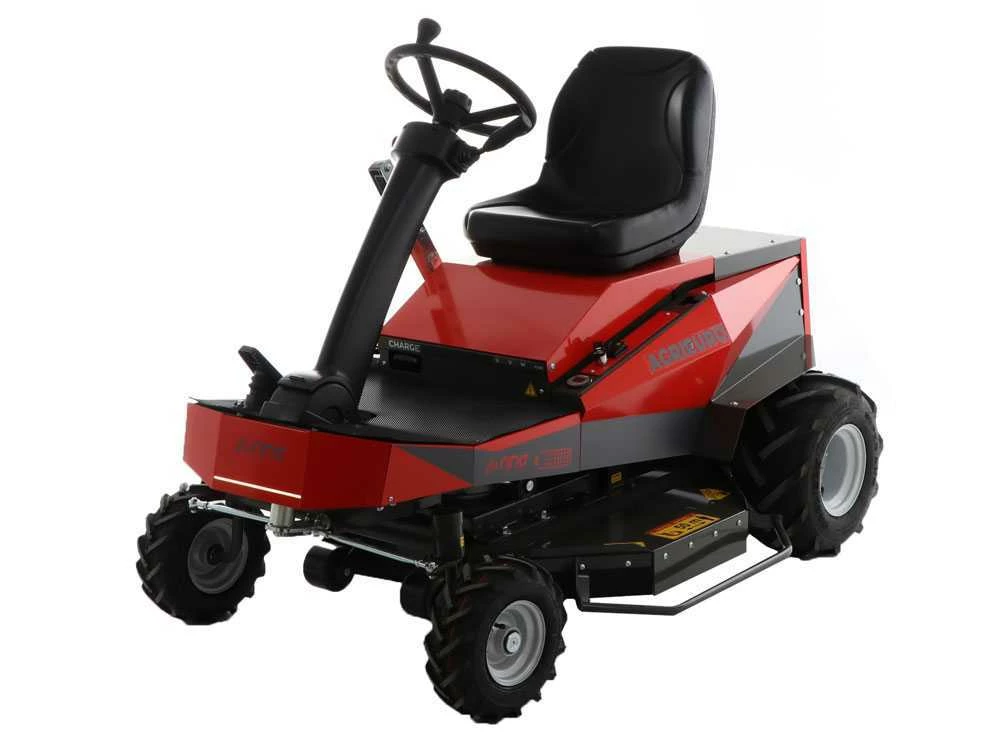 Tracteur Tondeuse électrique CaRINO - Moteur à Batterie 48V/200 Ah - Largeur De Coupe 95 Cm - Roues Tractor – Image 12