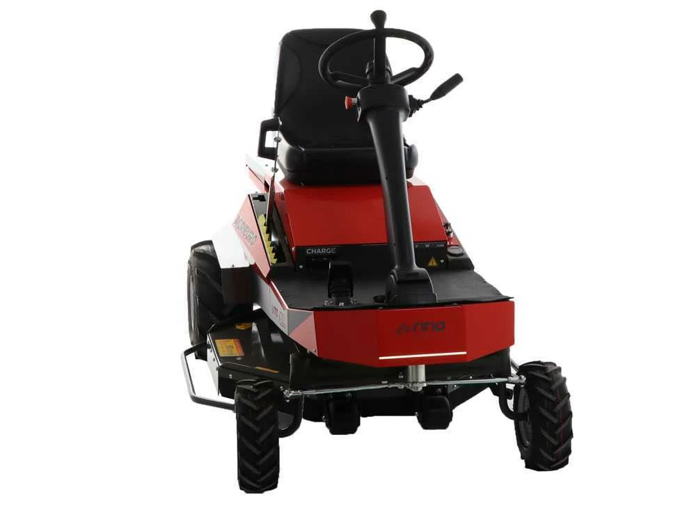 Tracteur Tondeuse électrique CaRINO - Moteur à Batterie 48V/200 Ah - Largeur De Coupe 95 Cm - Roues Tractor – Image 13