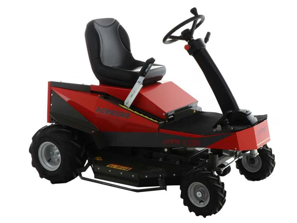 Tracteur Tondeuse électrique CaRINO - Moteur à Batterie 48V/200 Ah - Largeur De Coupe 95 Cm - Roues Tractor – Image 15