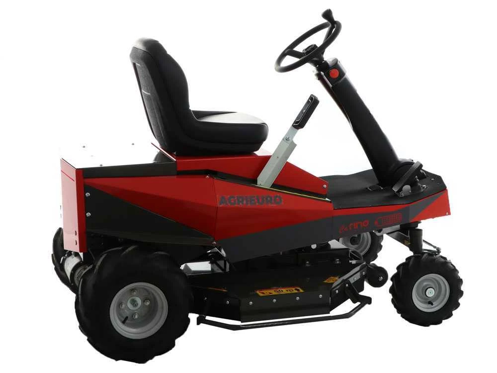 Tracteur Tondeuse électrique CaRINO - Moteur à Batterie 48V/200 Ah - Largeur De Coupe 95 Cm - Roues Tractor – Image 16