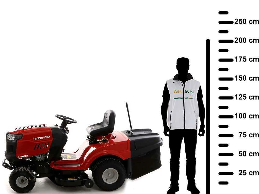 Tracteur Tondeuse MTD Horse 105T-R Troy Bilt - Boîte Hydrostatique - Bac De Ramassage – Image 2