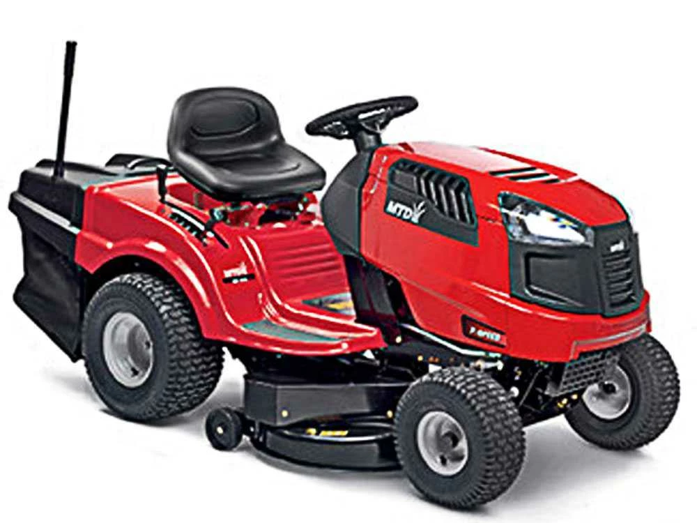 Tracteur Tondeuse MTD SMART RN 145 - Boîte à Vitesse Transmatique - Bac De Ramassage